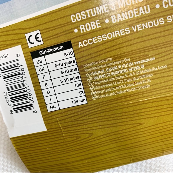 Queen of Hearts Child’s Costume NWT medium 8/10 - Picture 7 of 10